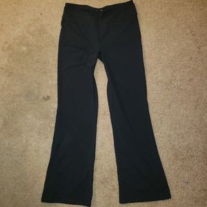 GAIAM Black Stretch Yoga flared Pants